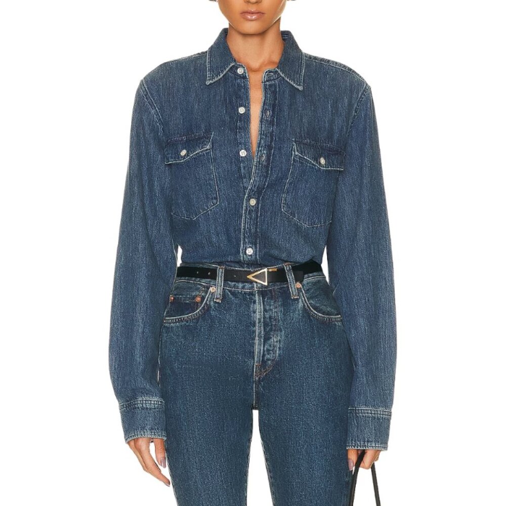 Wardrobe.NYC Denim Shirt